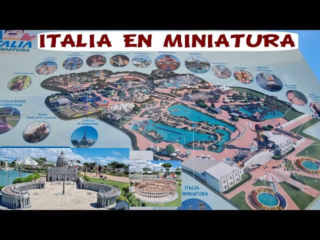 ITALIA EN MINIATURA, parque temático. Parte 1