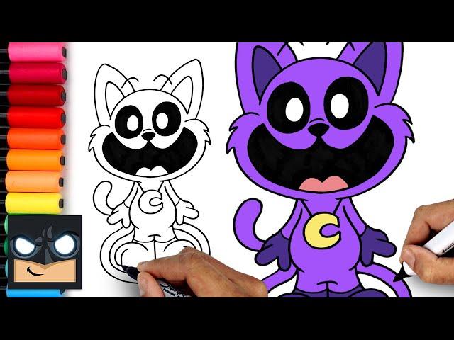 How To Draw Catnap | Poppy Playtime