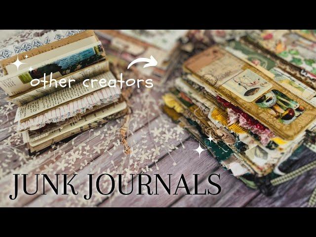 junk journals that I bought from other creators (and why)