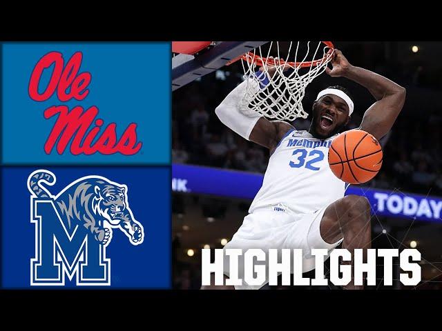 Ole Miss Rebels vs. Memphis Tigers | Full Game Highlights | ESPN College Basketball