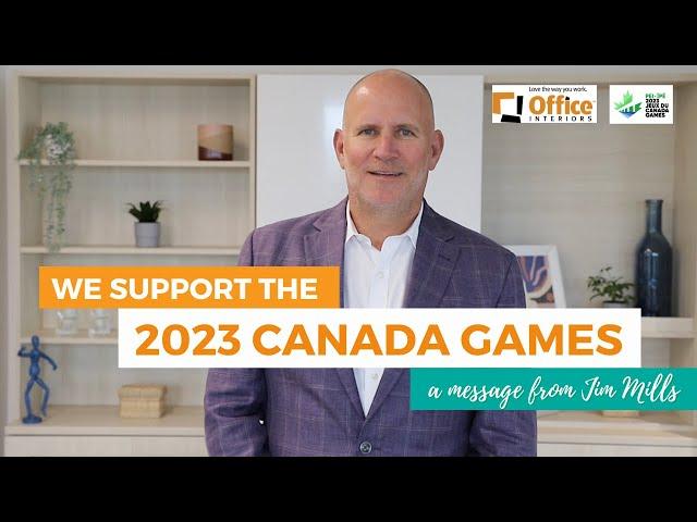 Office Interiors Supports the 2023 Canada Games #CWG2023