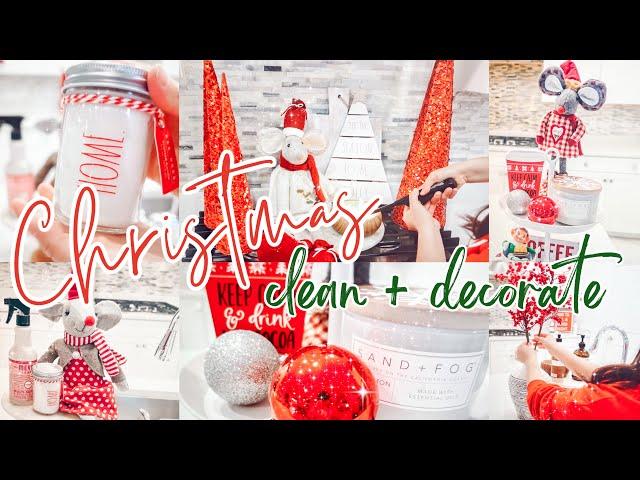 CHRISTMAS CLEAN AND DECORATE WITH ME MARATHON!