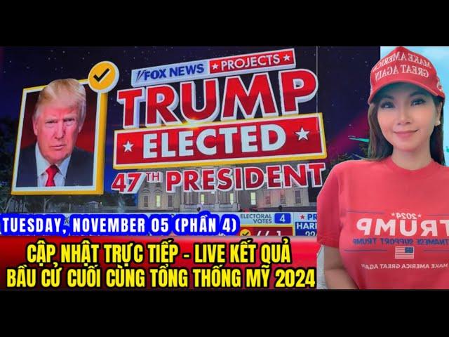 LIVE 06/11 - DONALD J. TRUMP đã trở thành Tổng Thống thứ 47 của Hợp Chủng Quốc Hoa Kỳ