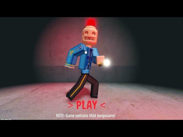 Roblox Escape Siren Cop's Prison SCARY OBBY Full Walkthrough And Secret Badge