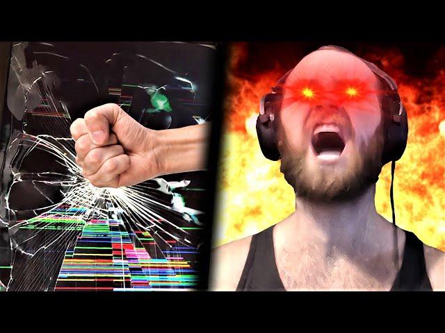 Twitch Streamers Getting Angry at Video Games 4 ( Twitch Rage Compilation )