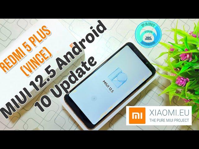 Stable & Smoothest MIUI 12.5 Xiaomi.EU Android 10 ROM for Redmi 5 Plus