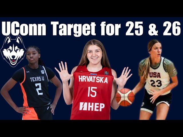 UConn Recruit Targets for the 2025 and 2026 Classes