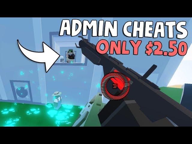 ADMIN CHEAT COMMANDS for $2.50 ! RAIDING ADMIN HOTEL! | Unturned