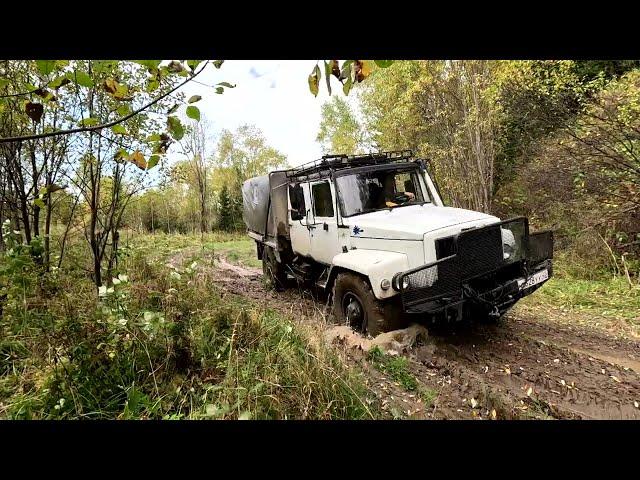 Газ 3308 # 19 09 2023 поехали на Терсь завтра был потоп