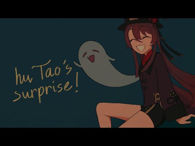 Hu Tao’s Surprise | fan animation | Genshin Impact