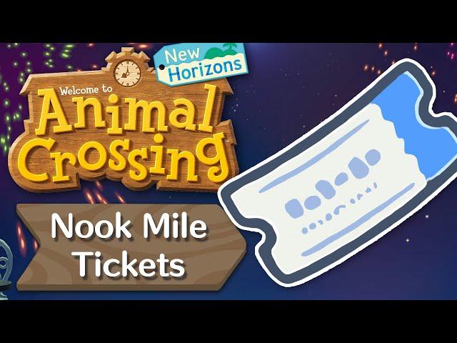 Best way to get Nook Mile Tickets | Animal Crossing New Horizons