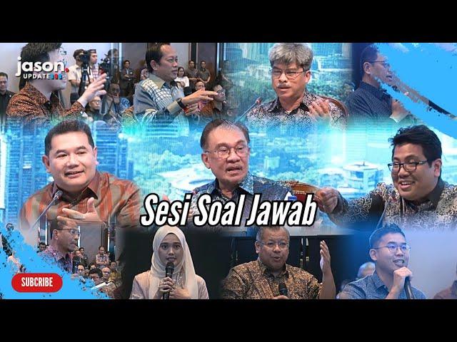 Sesi Soal Jawab oleh PM Anwar Ibrahim & Rafizi Ramli di Forum Ilmuan Malaysia MADANI Siri 2