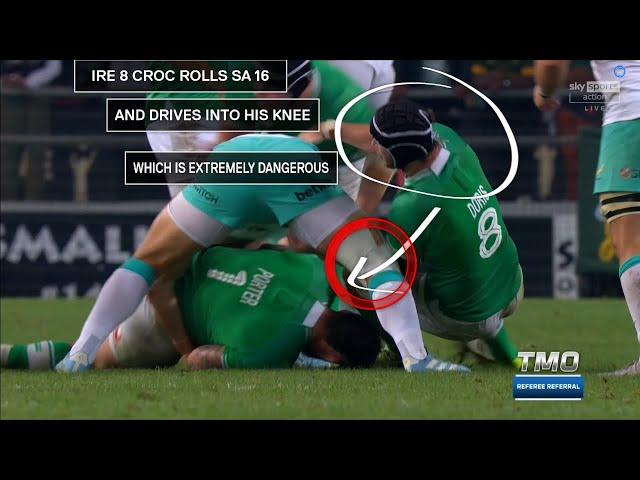 Rugby Referee Analysis: South Africa vs Ireland 2nd Test