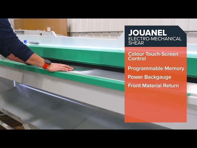 Empire Machinery Equipment Overview: Jouanel Electro-Mechanical Shear