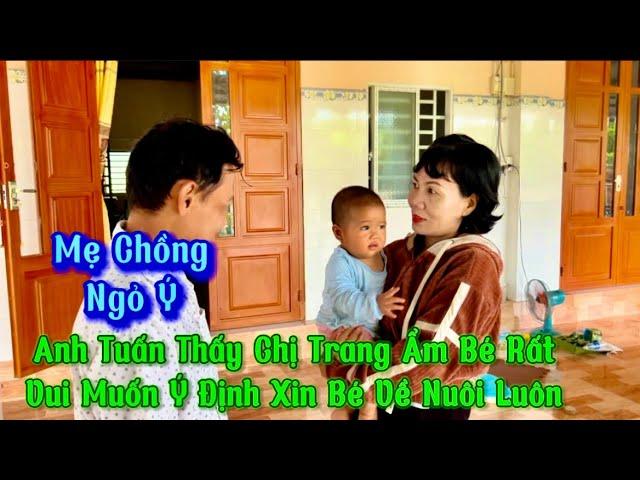 Chị trang và anh tuấn trên đường đi chùa cầu bình an