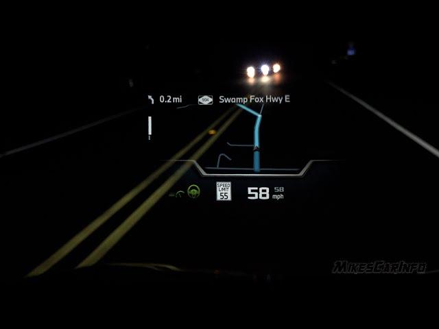 HUD Overview: 2024 BMW i5 M60 Head Up Display