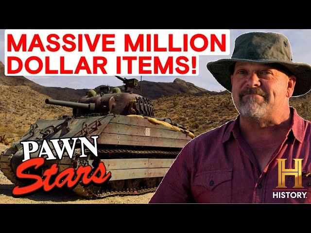 Pawn Stars: EPIC MILLION DOLLAR DEALS! Tanks, Rare Cars, and More!