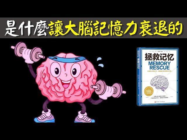 是什麼讓大腦記憶力衰退的?“智腦計劃”4步法拯救大腦的記憶力 | 健康科普有聲書《拯救記憶》