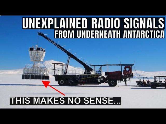 Radio Signals Coming From Inside Ice In Antarctica Have NO Explanation
