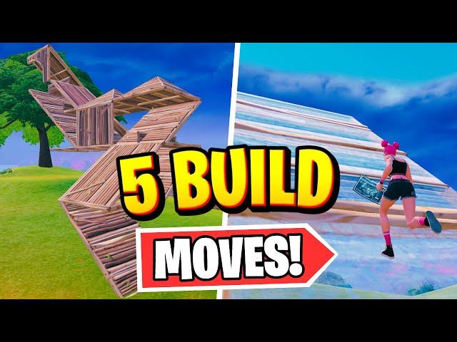 5 Build Moves You HAVE To Learn In Fortnite! (Beginner To Pro)