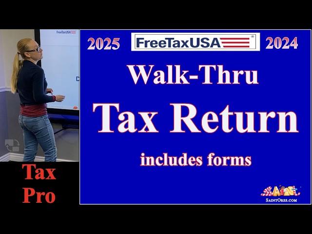 e-fileTax Return. Step by step Walk-through for 2025. Includes forms and getting your refund.