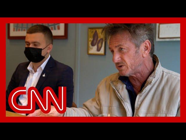 Sean Penn helps Ukrainian fighter pilots lobby for US aid