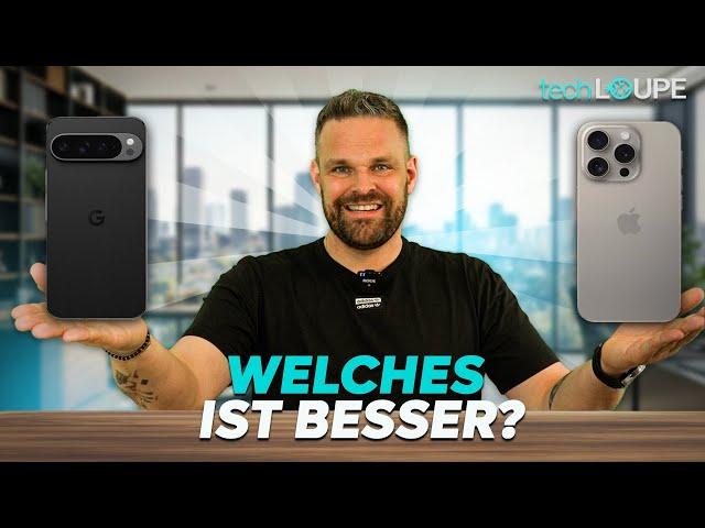 Ehrlicher Vergleich! iPhone 16 Pro vs. Pixel 9 Pro - wer ist wirklich besser? (deutsch)