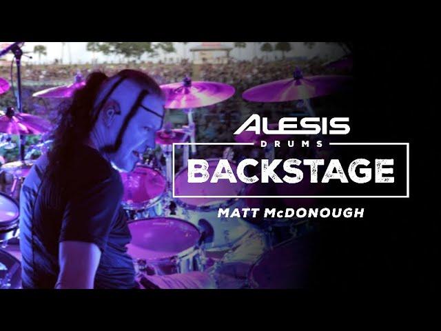 Alesis Drums BACKSTAGE | Matt McDonough of Mudvayne