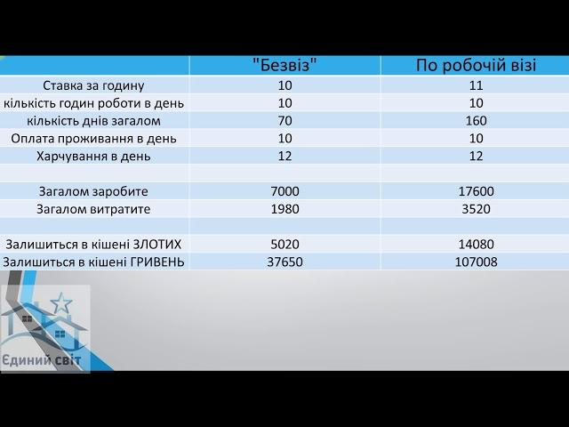 Работа в Польше. Почему НЕ выгодно работать в Польше по БЕЗВИЗУ