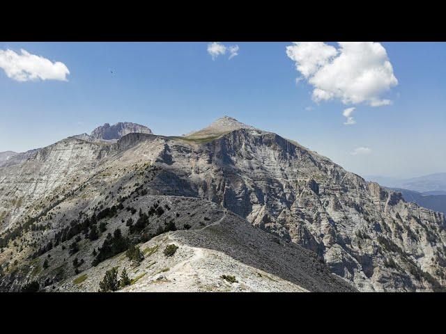 Drone shots from Mt. Olympus, Greece | 20-21/07/2023