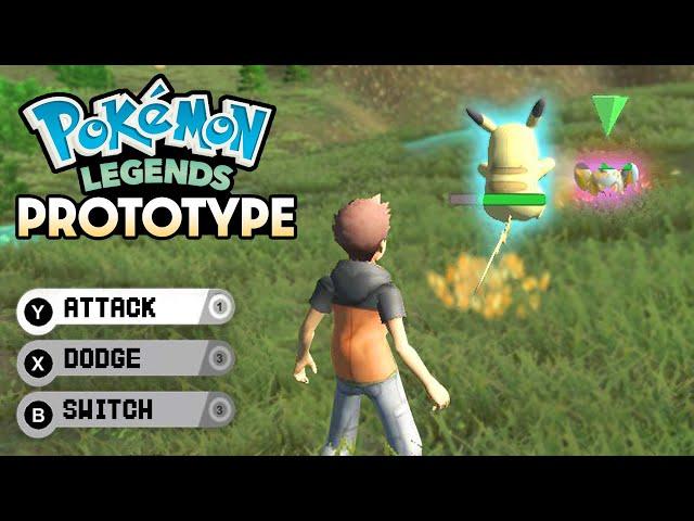 The Pokémon Legends Prototype Leak Will Surprise You...