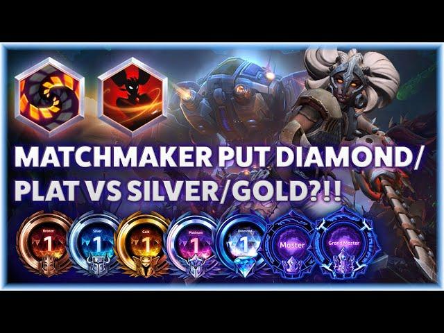 Qhira Unrelenting Strikes - MATCHMAKER PUT DIAMOND/PLAT VS SILVER/GOLD?!! -  B2GM Season 3 2024