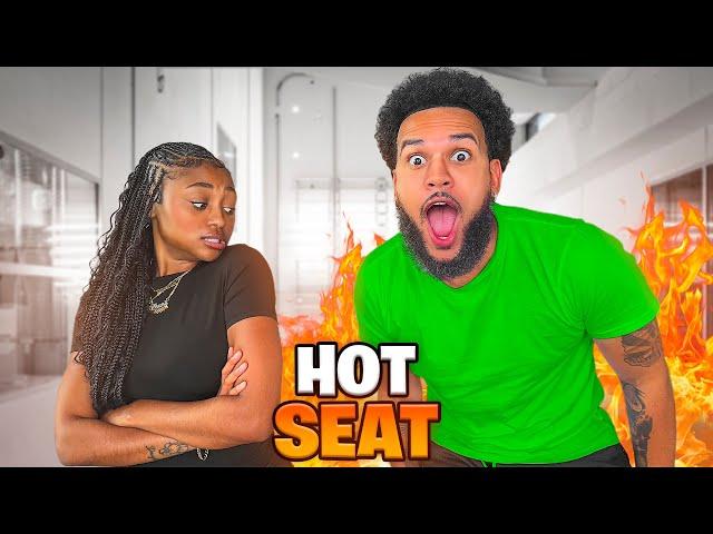 I PUT TAZ IN THE HOT SEAT!!! **SPICY**