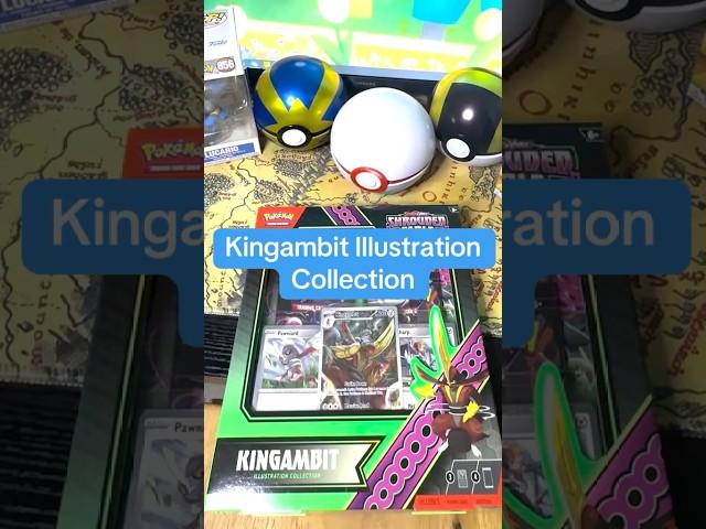 Opening a Shrouded Fable Kingambit Illustration Collection! #pokemon #pokemoncards #kingambit