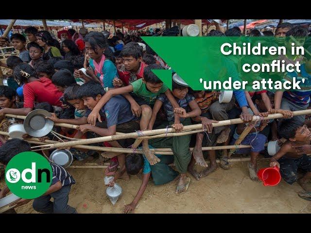 Children in conflict 'under attack'