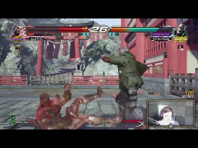 Bryan Fury Triple Taunt Combo