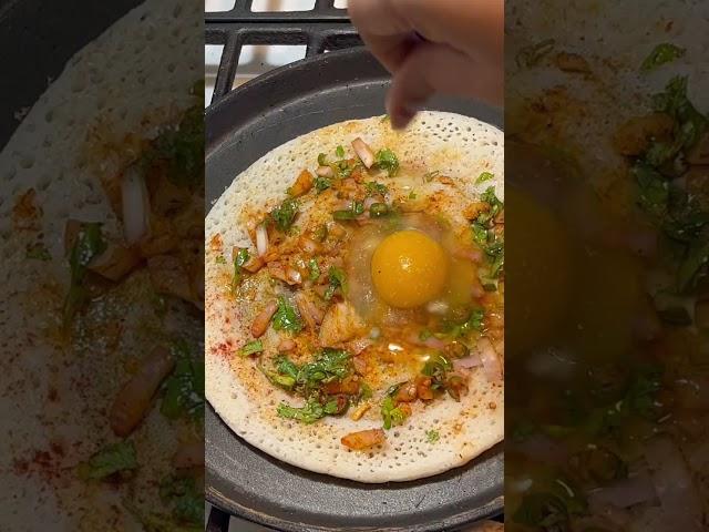 Street style egg dosa recipe #shorts #muttaidosai #eggdosa #shortaday #viral