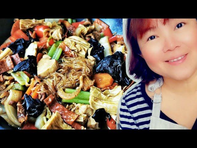 Easy Chinese Mixed Vegetables - Chap Chye Recipe 海南什菜