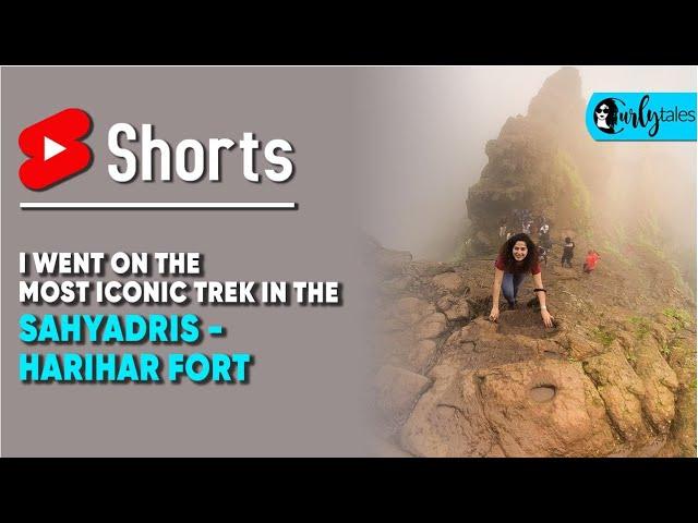 I Went On The Most Iconic Trek In The Sahyadris - Harihar Fort | Curly Tales