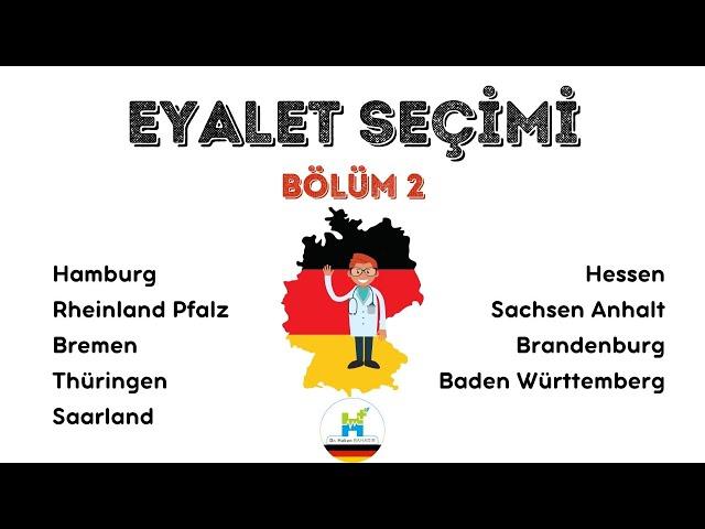 Almanya'da Doktorluk - Eyalet Seçimi (2. Bölüm) - Dr. Hakan Bahadır