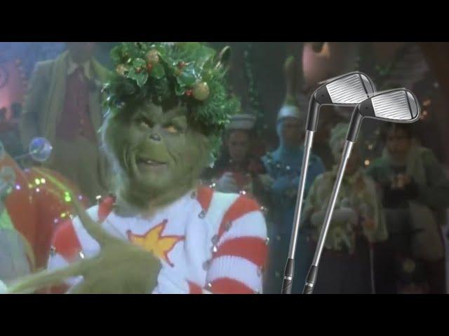 The Grinch's obsession with golf clubs