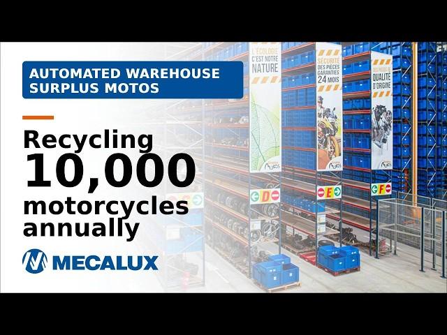 How mecalux automation redefined the supply chain at Surplus Motos