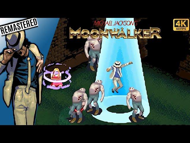 Michael Jackson's Moonwalker Longplay (Arcade) [4K/Remastered/60FPS]