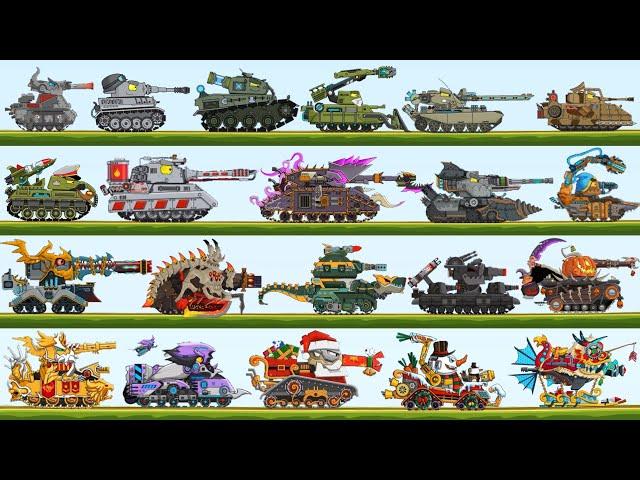 TANK COMBAT ALL TANK Dragon King SNOWDON King Leviathan Tankozilla TOP 1 TANK