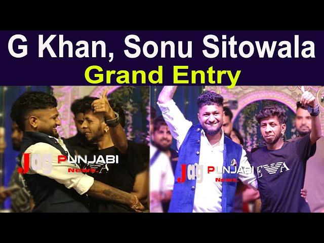 G khan, Sonu Sitowala Grand Entry || Live Show || HD Video || Mela || 2024