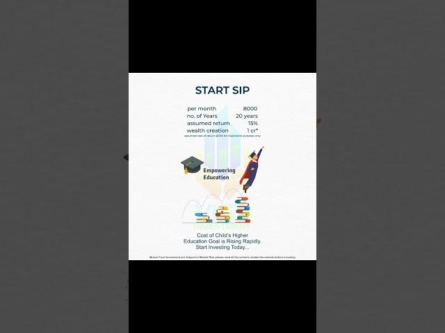 SIP for Education 2025 | best sip plans for 2025 | sip investment 2025 #stockmarket