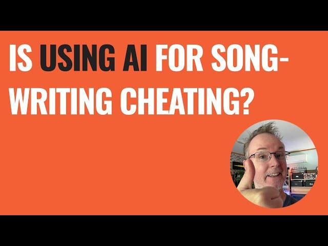 Is using AI for songwriting cheating?