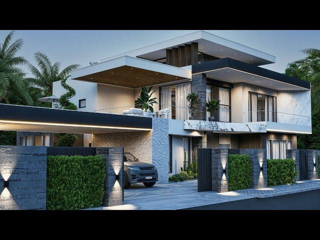 Luxury Modern House Design | 5 Bedroom | 280 sqm.