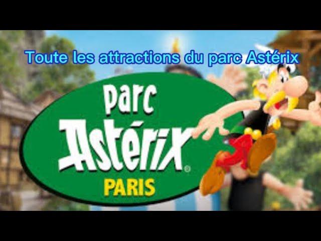 Toutes les attractions du parc Astérix