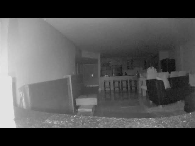 surfside champlain towers condo unit 711 ring home security video - 1:22AM - enhanced video & audio